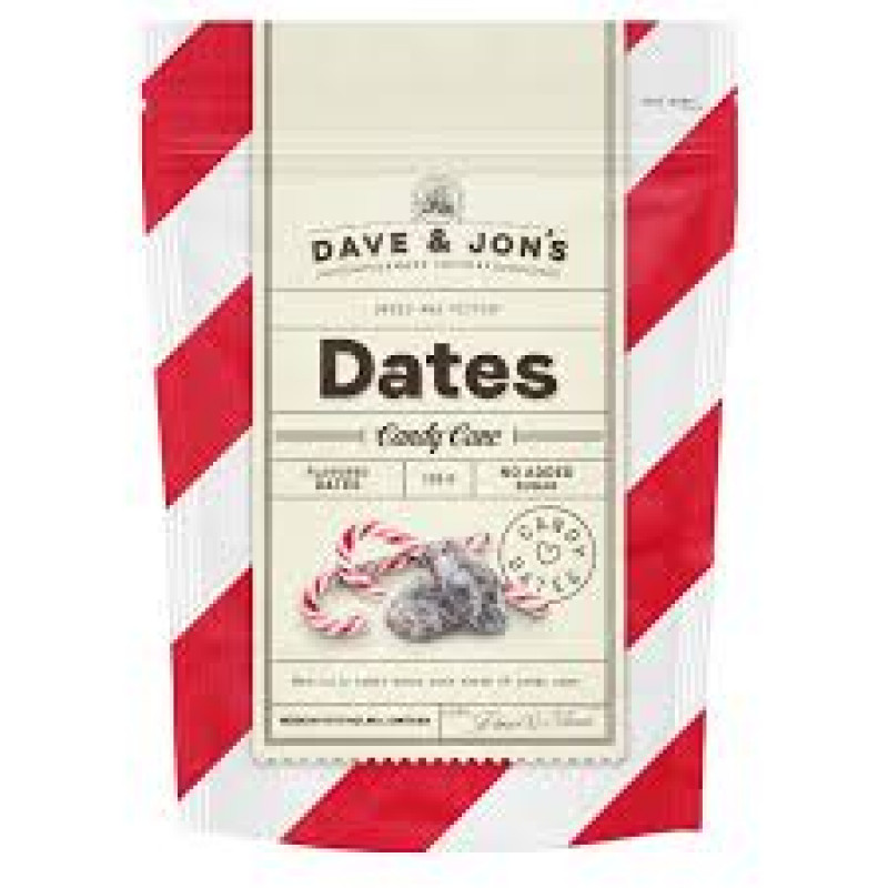 Dave & Jon's dateles ar garšu Candy Cane 125g