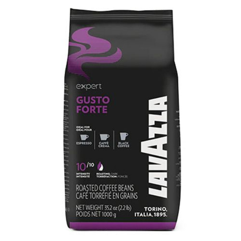 Lavazza kafijas pupiņas Gusto Forte Expert 1kg