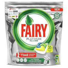 Fairy Platinum kapsulas trauku mazgāšanai all in one 35gb iepak