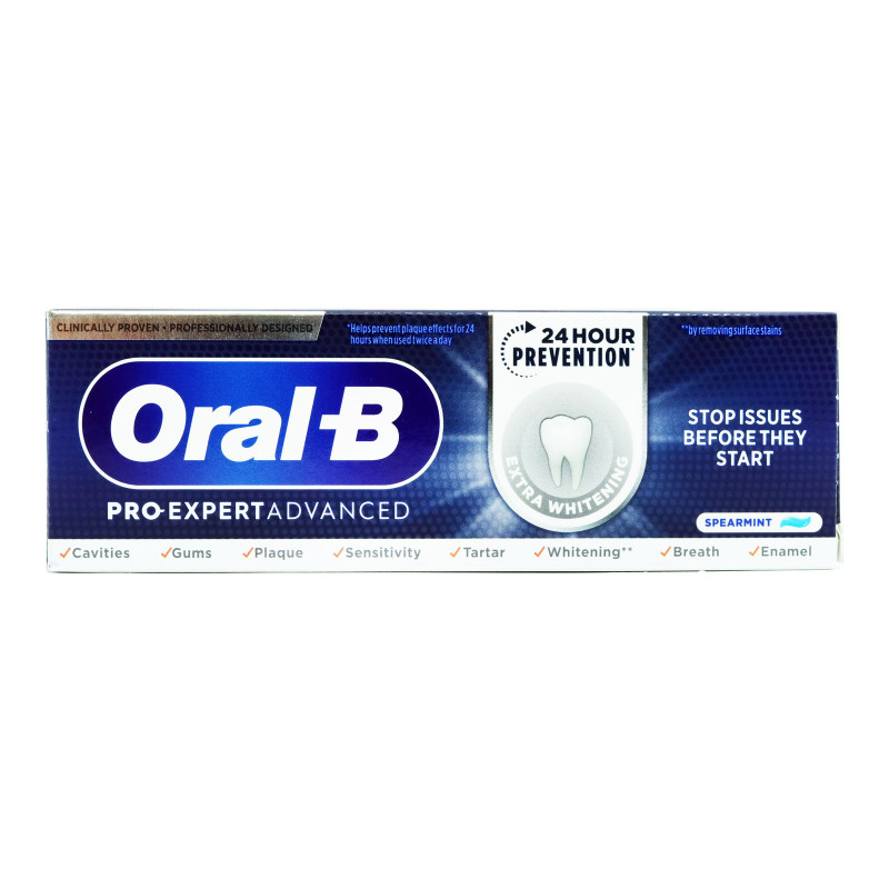 Oral B zobupasta Advanced Ex White Spear 75ml