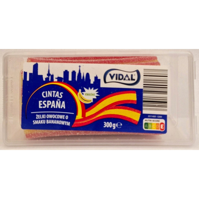 Vidal želejveida konfektes 300 gr 