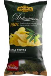 Papas Argente “Delicatessen” kartupeļu čipsi ar augstākā labuma pirmā spieduma olīveļļu 160g