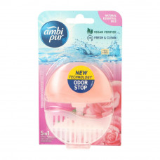 Ambi Pur tualetes bloks Rose & Grapefruit 55ml