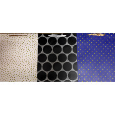 Dāvanu maisiņš Punktiņi 44x30x12cm 