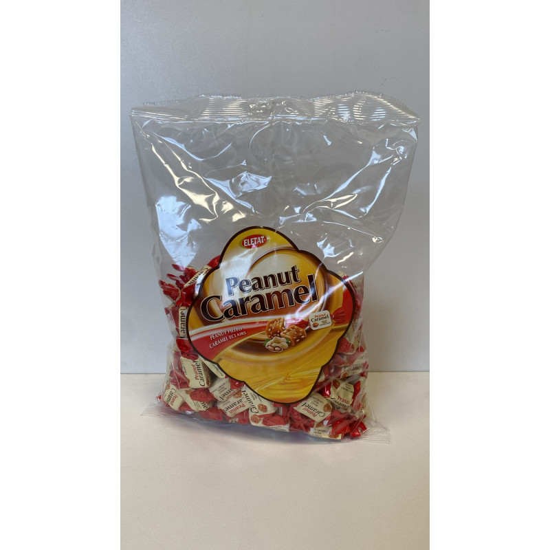 Eletat Peanut Caramel karameļu konfektes ar zemesriekstiem 1kg