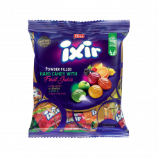 Elvan Ixir augļu pildītas cietās konfektes ar pulveri 1kg