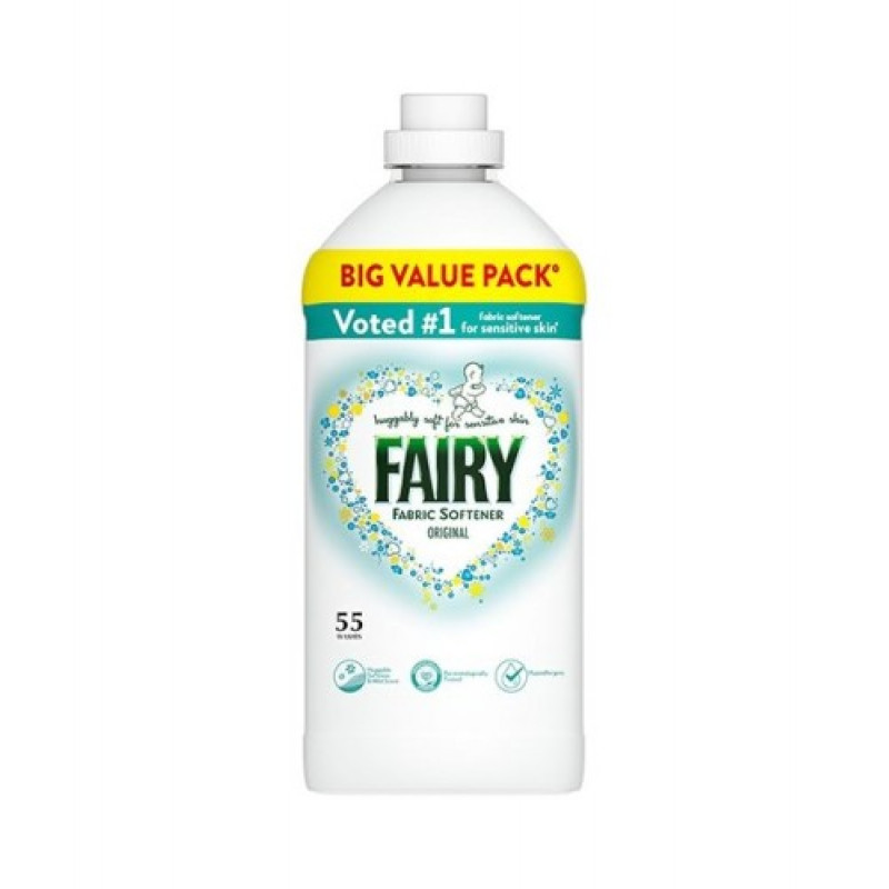 Fairy veļas mīkstinātājs Original 1815ml 55 mazg. reizēm