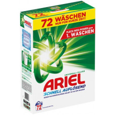 Ariel veļas pulveris 72 mazgāšanas reizēm 3,96 kg 