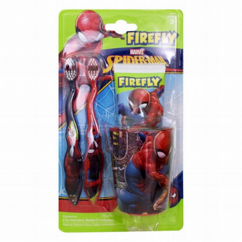 Firefly Spiderman mutes dobuma kopšanas komplekts 1gab.