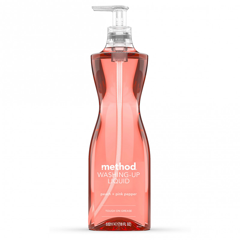 Method trauku mazgāšanas līdzeklis Peach Pink Pepper 532ml (Beļģija)