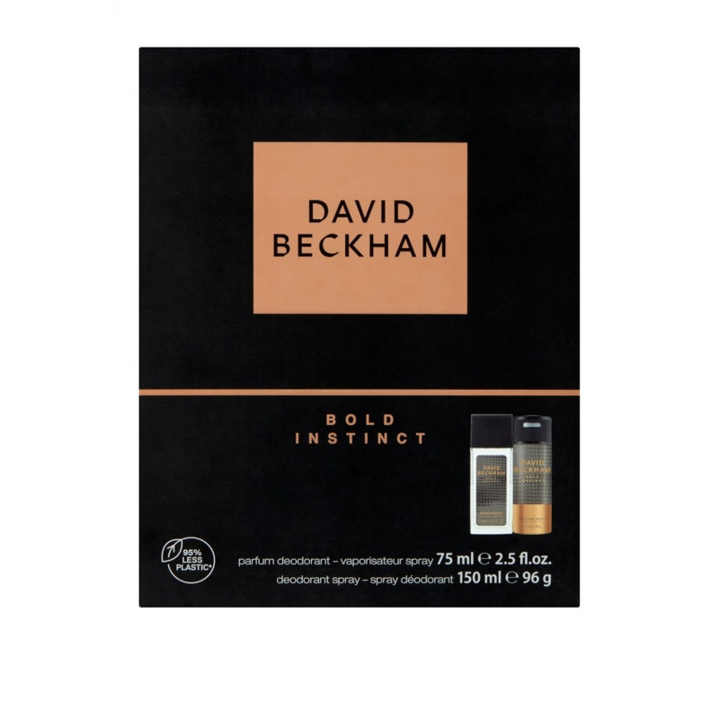 David Beckham dāvanu komplekts Bodyspray & DNS Bold Instinct 150ml & 75ml 