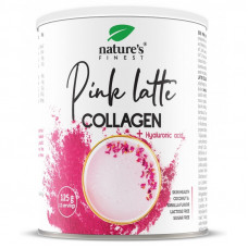 Nature's finest pulveris rozā latte pagatavošanai, ar kolagēnu 125g