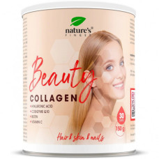 Nature's Finest Beauty Collagen kolagēna pulveris ar hialuronskābi un koenzīmu Q10 150g