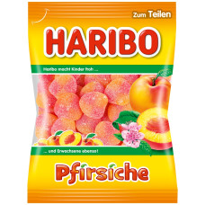 Haribo želejveida konfektes PFIRSICHE 175G 