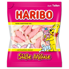 Haribo želejveida konfektes Suesse Mause 175g