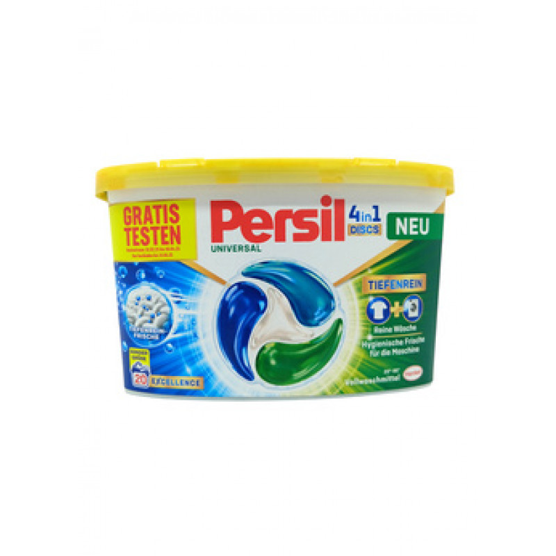 Persil veļas mazgāšanas kapsulas 4in1 Universālas 20gab