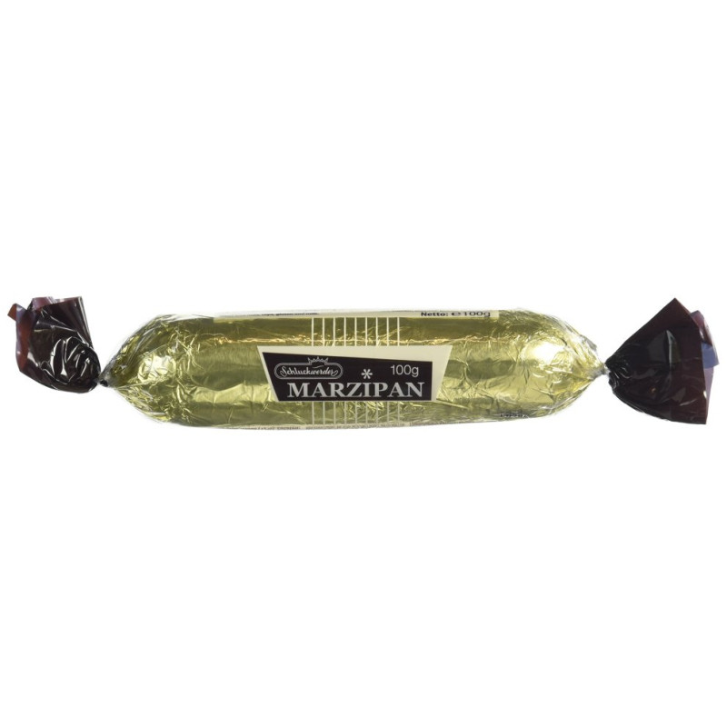 Marcipāns 100g braun-gold
