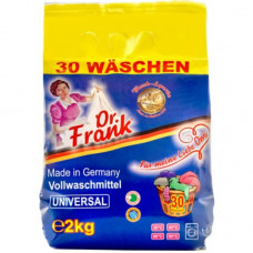 Dr.Frank veļas pulveris visai veļai 2kg 30 mazg.reizēm
