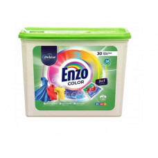Enzo Deluxe 3in1 kapsulas veļas mazgāšanai Colour 30gab. 