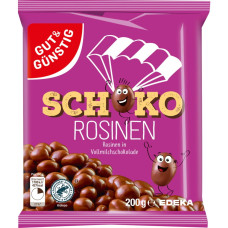 GG Schoko Rosinen rozīnes piena šokolādē 200g