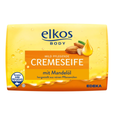 Elkos krēmveida ziepes ar mandeļu eļļu 150g