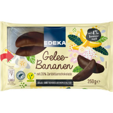 Edeka želejveida banāni šokolādē 250g 31/08/2023