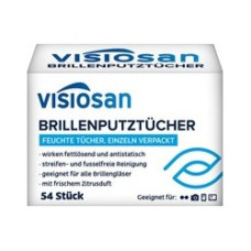 Visiosan mitrās salvetes briļļu tīrīšanai Brillenputztuecher 54gb