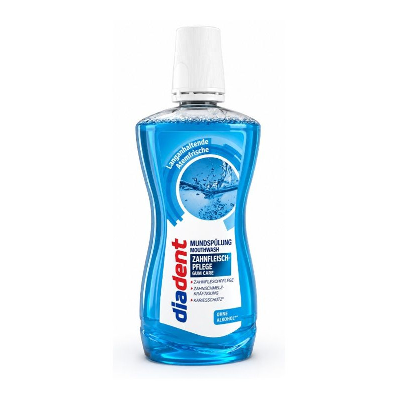 Diadent mutes skalošanas līdzeklis zahnfleisch (zils) 500ml
