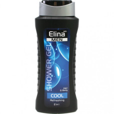 Elina atsvaidzinoša dušas želeja vīriešiem Cool Refreshing Hair & Body 300ml