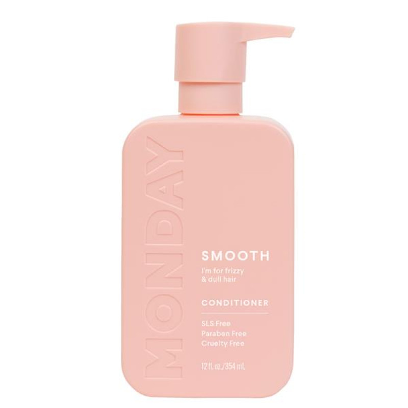 Monday Smooth + Wheat Protein kondicionieris cirtainiem un sprogainiem matiem 350ml