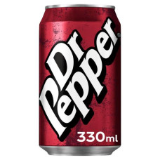 Dr Pepper GB Stock sodas dzēriens 330ml 