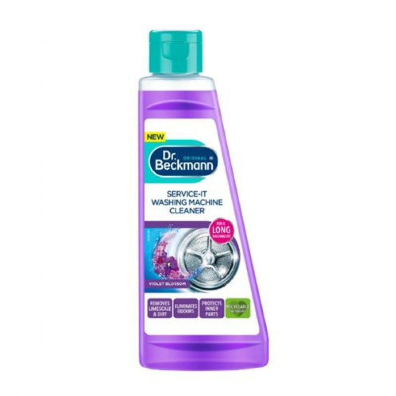 Dr.Beckmann līdzeklis veļas mašīnas tīrīšanai 250ml ,  Wash-Masch Violet