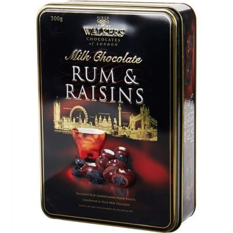Walkers konfektes Rum&Raisins 250gr  