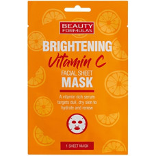 Beauty Formulas sejas maska ar vitamīnu C 1pk