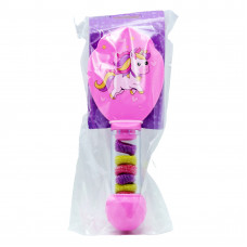 Beauty Unicorn matu ķemme dažādi veidi 