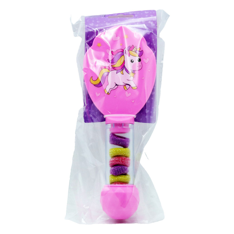 Beauty Unicorn matu ķemme dažādi veidi 