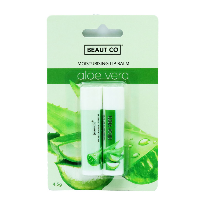Beauty Co. lūpu balzāms Aloe Vera 2gb