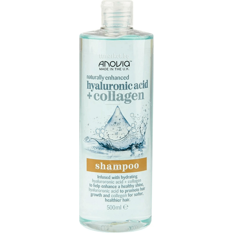 Anovia šampūns Hyaluronic acid & Collagen 415ml