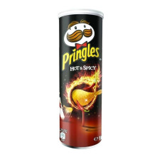 Pringles Hot and Spicy čipsi 165g