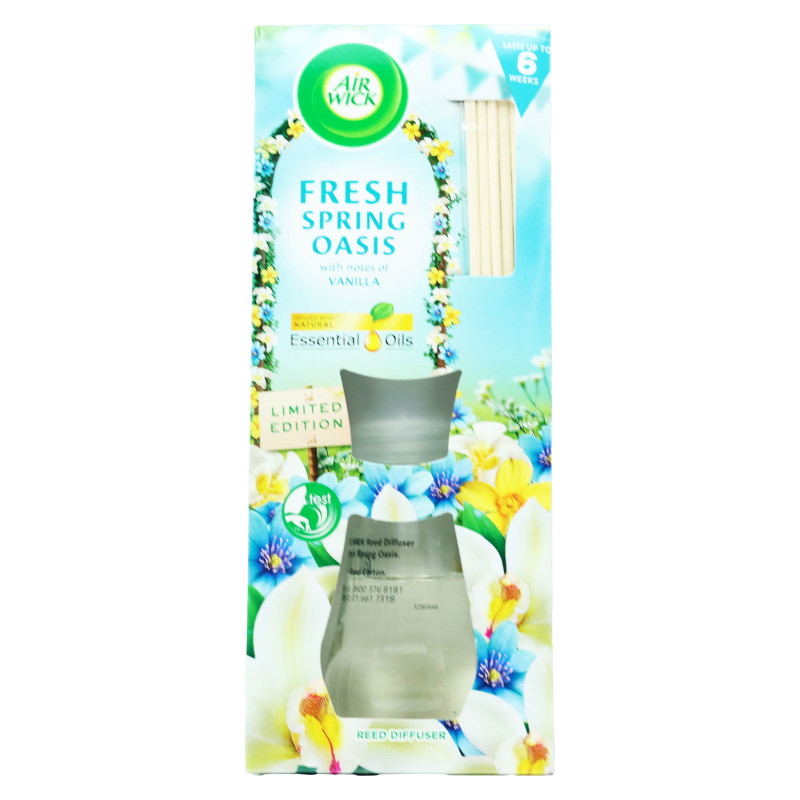 Airwick aromātiskais niedru difuzors Spring Oasis 42ml