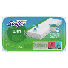 Swiffer Dry maināmās rezerves salvetes slapjās 12gb