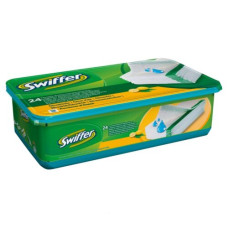 Swiffer Dry maināmās rezerves salvetes slapjās 24gb