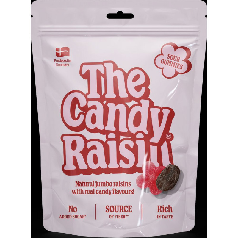 Candy Raisin rozīnes ar skābo želejkonfekšu -ogu garšu 85g