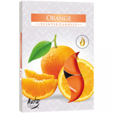 Tējas svecītes Orange 6pieces