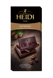 HEIDI šokolāde Dark Espresso 80g EXP 08/11/2024