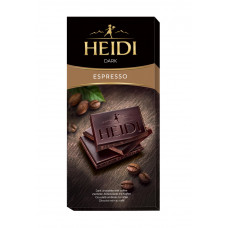 HEIDI šokolāde Dark Espresso 80g EXP 08/11/2024