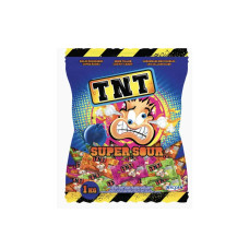 TNT Super Sour Chews mīkstās pildītās konfektes 1kg