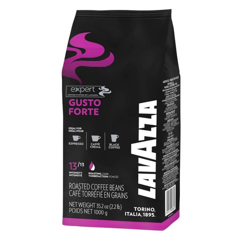 Lavazza kafijas pupiņas Gusto Forte Expert 1kg