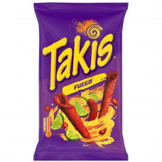 Takis Fuego kukurūzas čipsi ar laima un haljapenjo garšu 100g