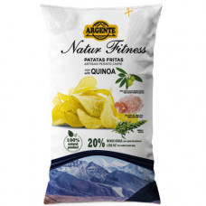 Papas Argente Natur Fitness kartupeļu čipsi ar Himalaju sāli un kvinoju 150g